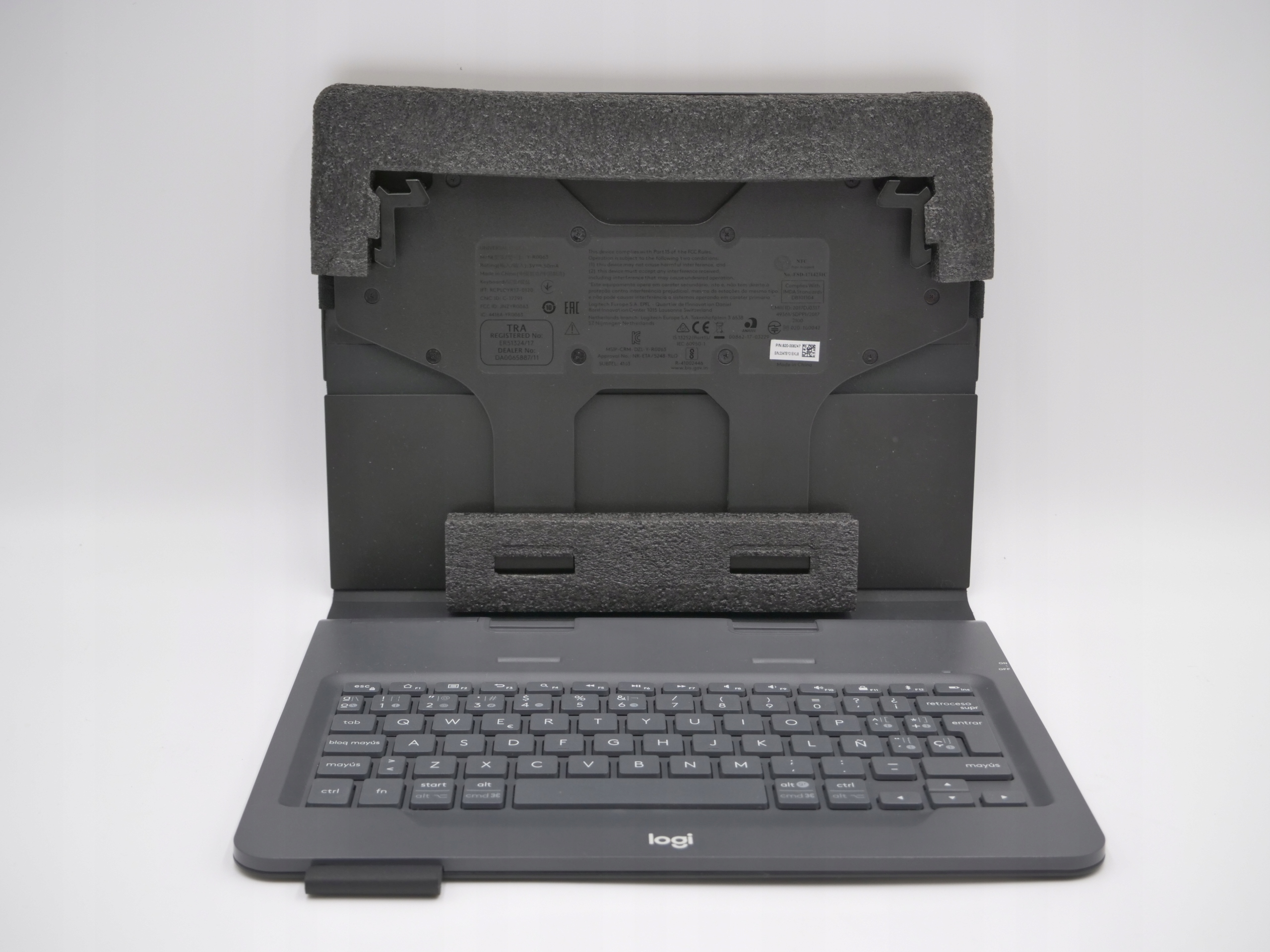 Klawiatura Logitech Universal Folio 920-008336 EAN (GTIN) 5099206069695