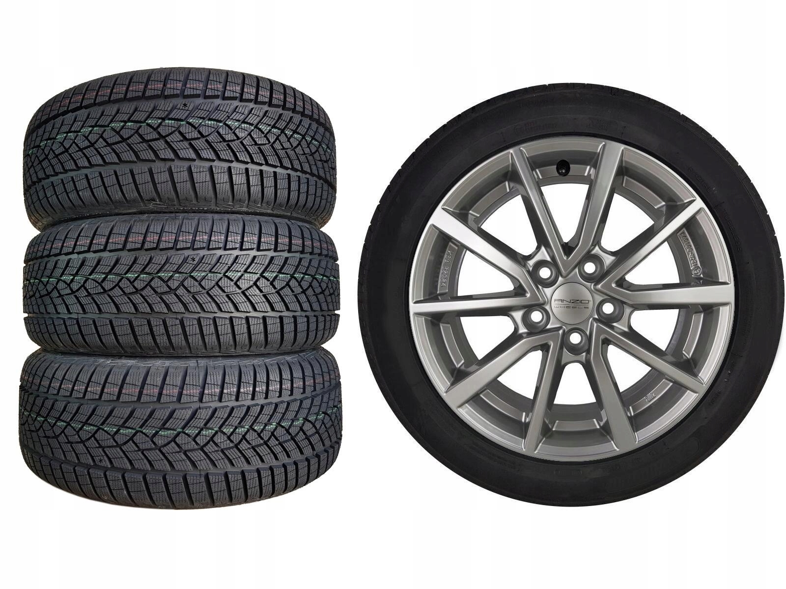 КОЛЕСА ЗИМА SEAT LEON ALTEA EXEO GOODYEAR 2055r16