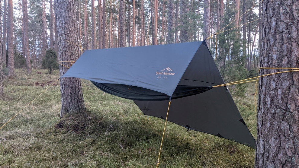FJORD NANSEN ORK 2.0 3x3 NAMIOT ZADASZENIE PŁACHTA TARP Długość 3 m