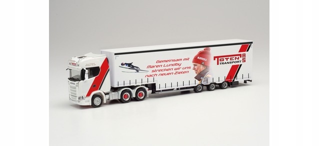 Herpa 313988 Scania Cs 20 Hd 6×4 Toten Transport