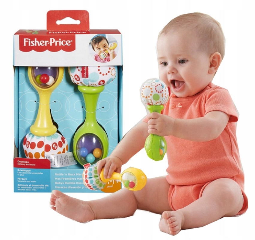 

Fisher Price Grzechotki Kolorowe Marakasy