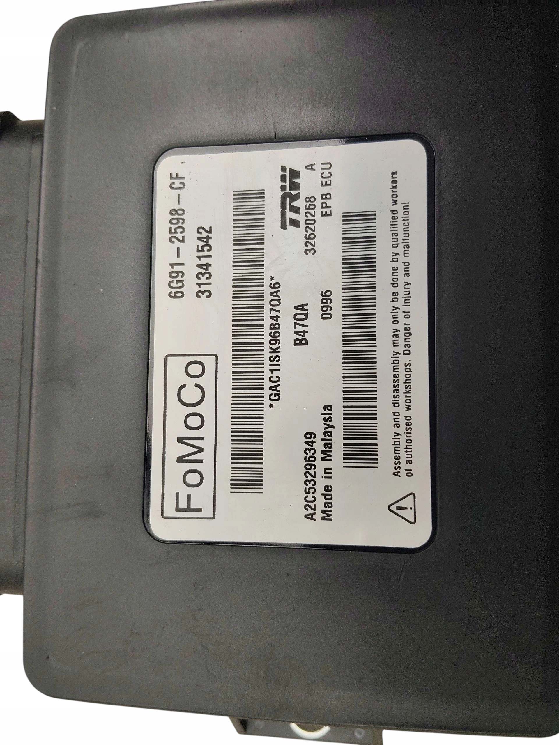 modulo LEVA FRENO A MANO VOLVO XC60 e 31341542