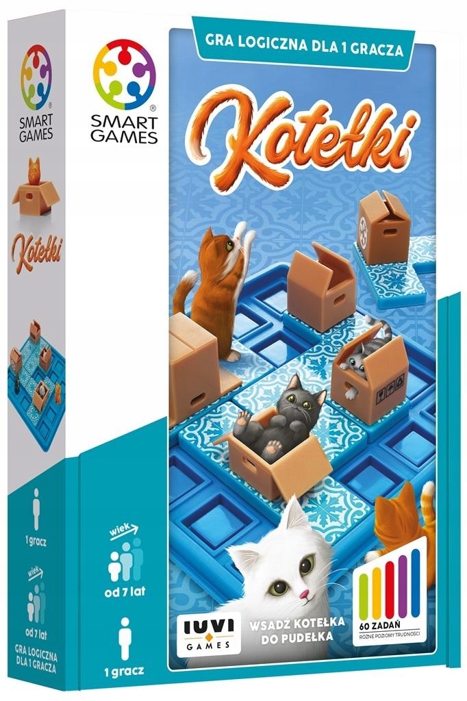 Smart Games Kotełki (pl) Iuvi Games Gry Logiczne Dla Dzieci Zabawa