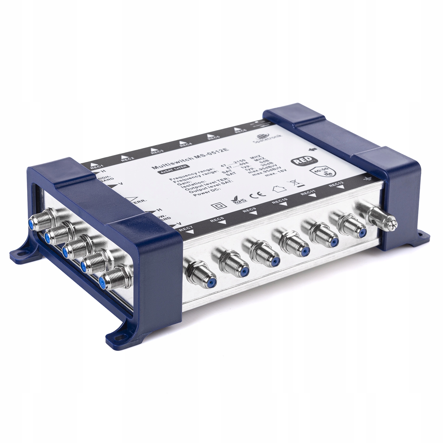 Multiswitch 5/12 Spacetronik E-Series MS-0512E Marka Spacetronik