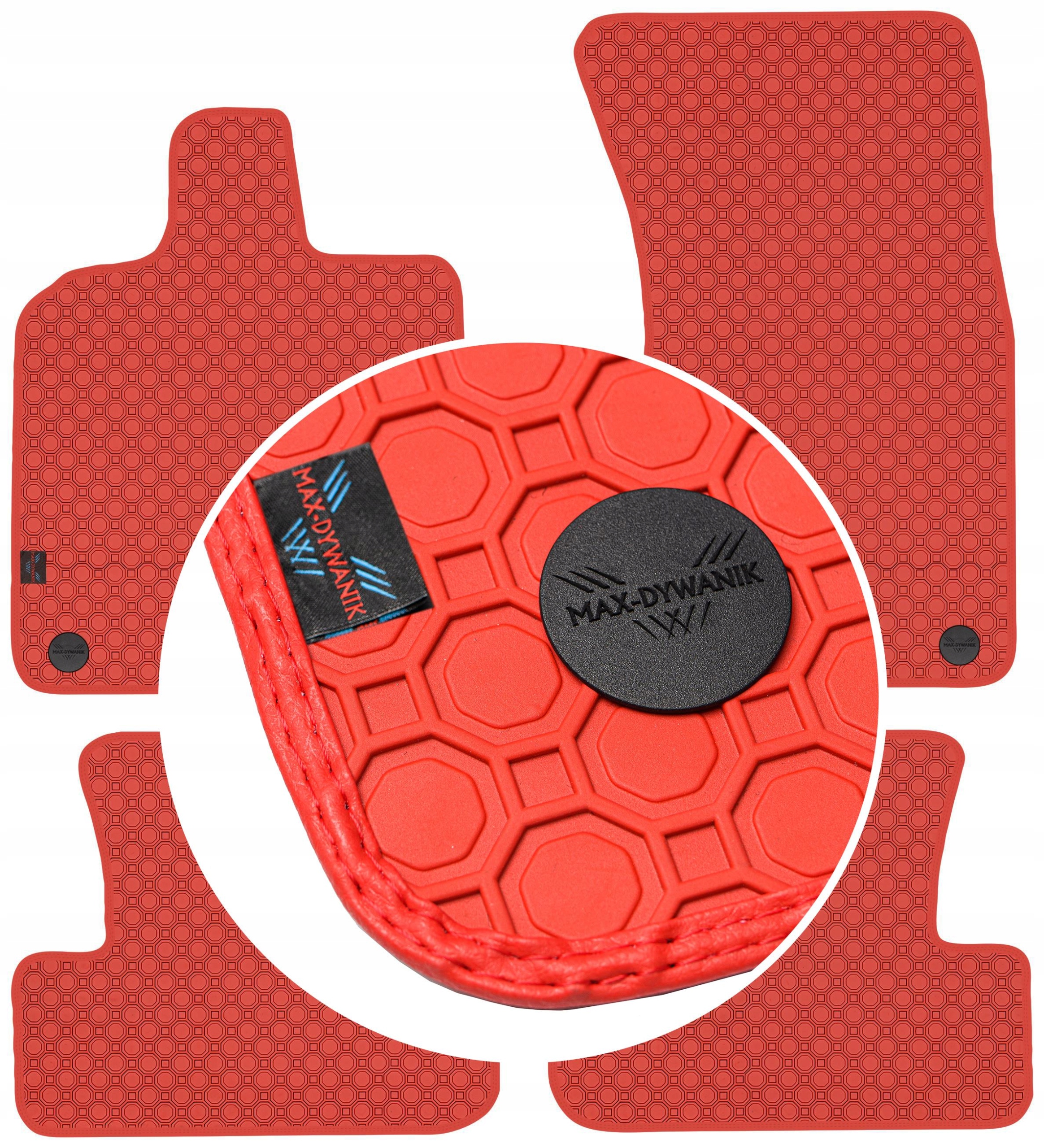 Audi Q5 I 2008-2017 Koberce Červené