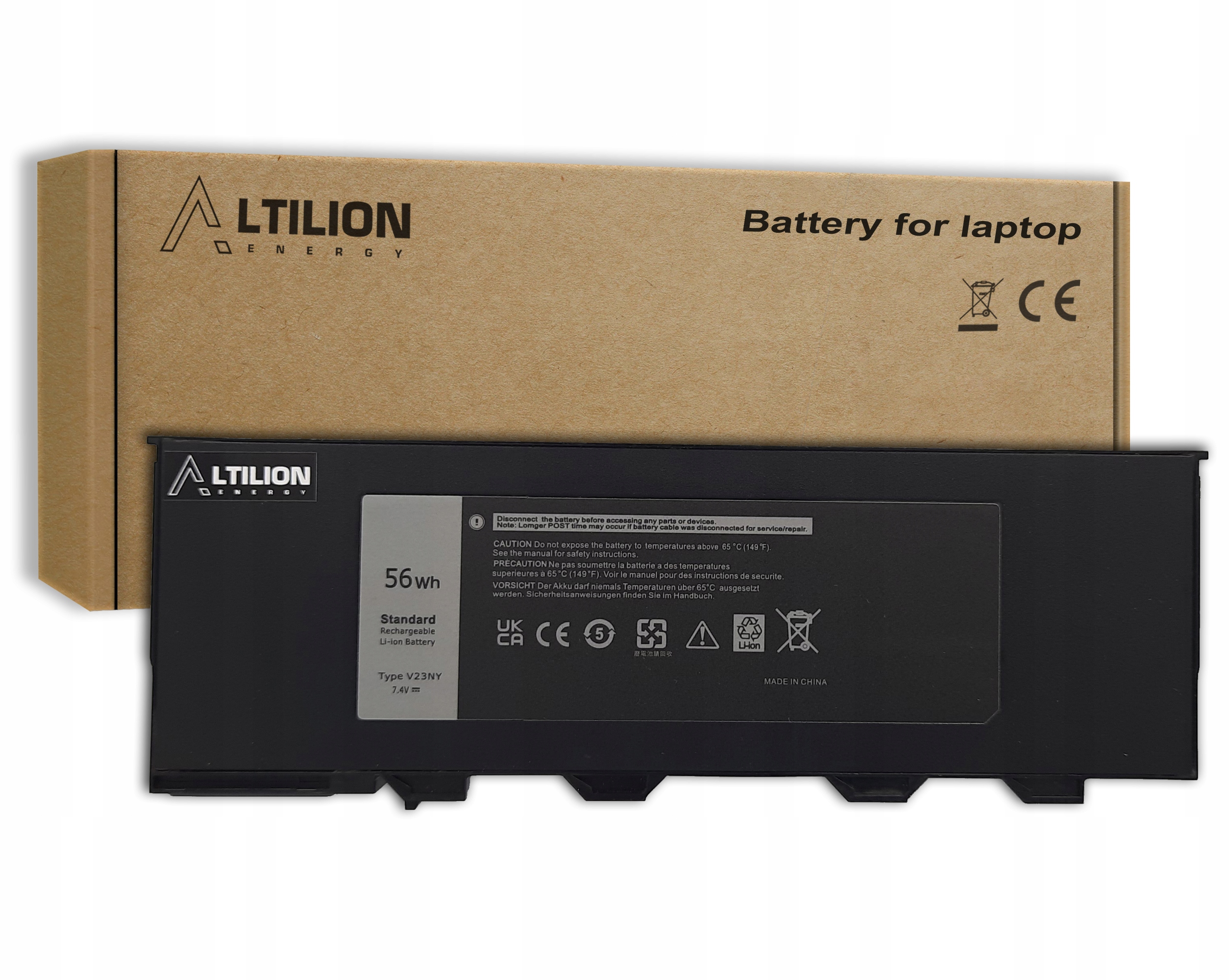 Baterie Altilion Energy V23NY kompatibilní s Dellem