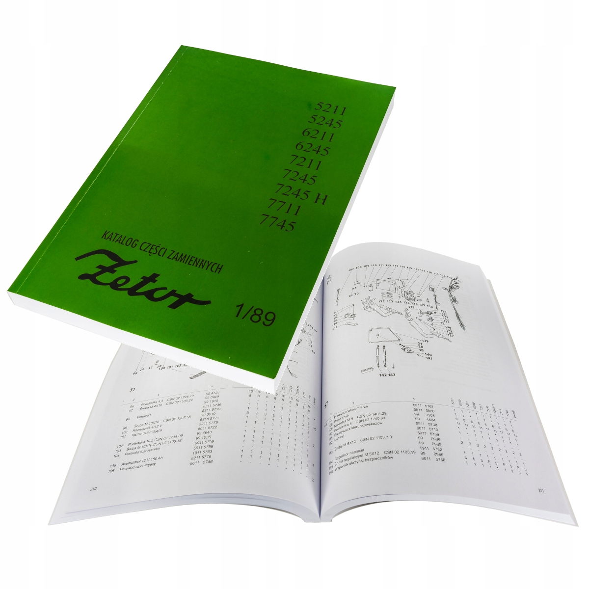 

Katalog Części Zetor 5211 7211 7245 7711 360STRON