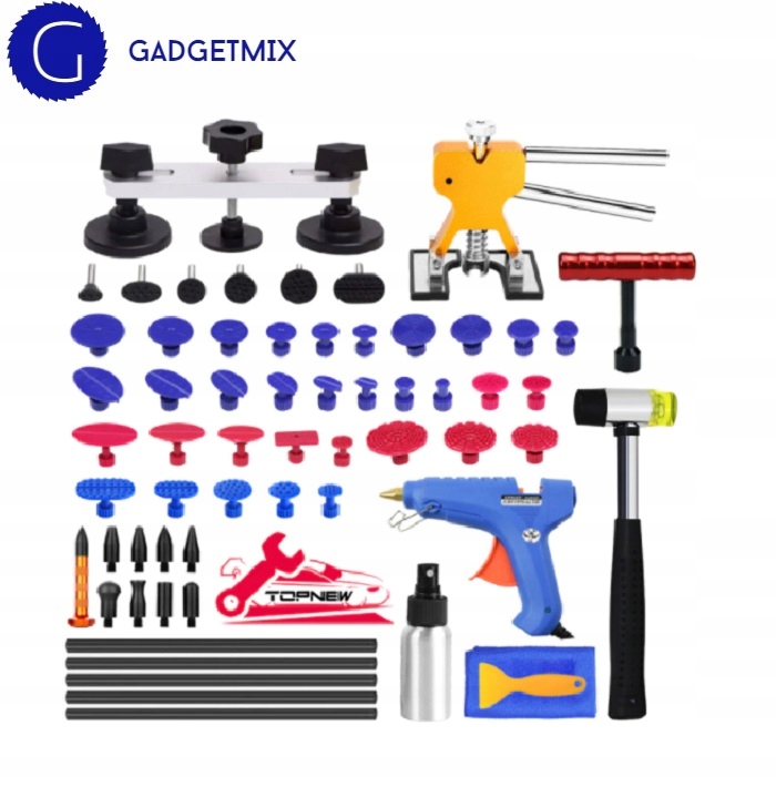 DUZY ZESTAW DO USUWANIA WGNIECEN NAPRAWY KAROSERII