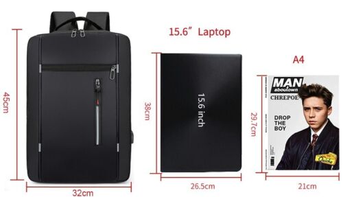 ELEGANCKI PLECAK NA LAPTOPA MĘSKI USB SZKOŁA