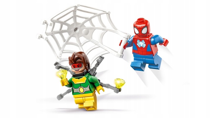 LEGO MARVEL 10789 Samochód Spider-Mana i Doc Ock klocki Spidey zestaw 4+ Marka LEGO