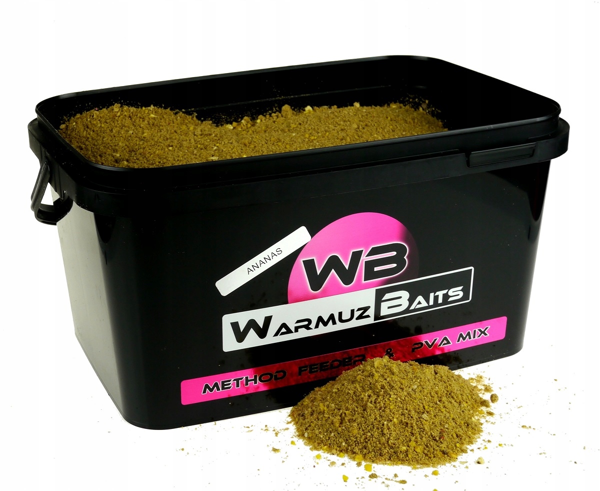 Ananas Method Feeder & Pva Mix 3kg Warmuz Baits