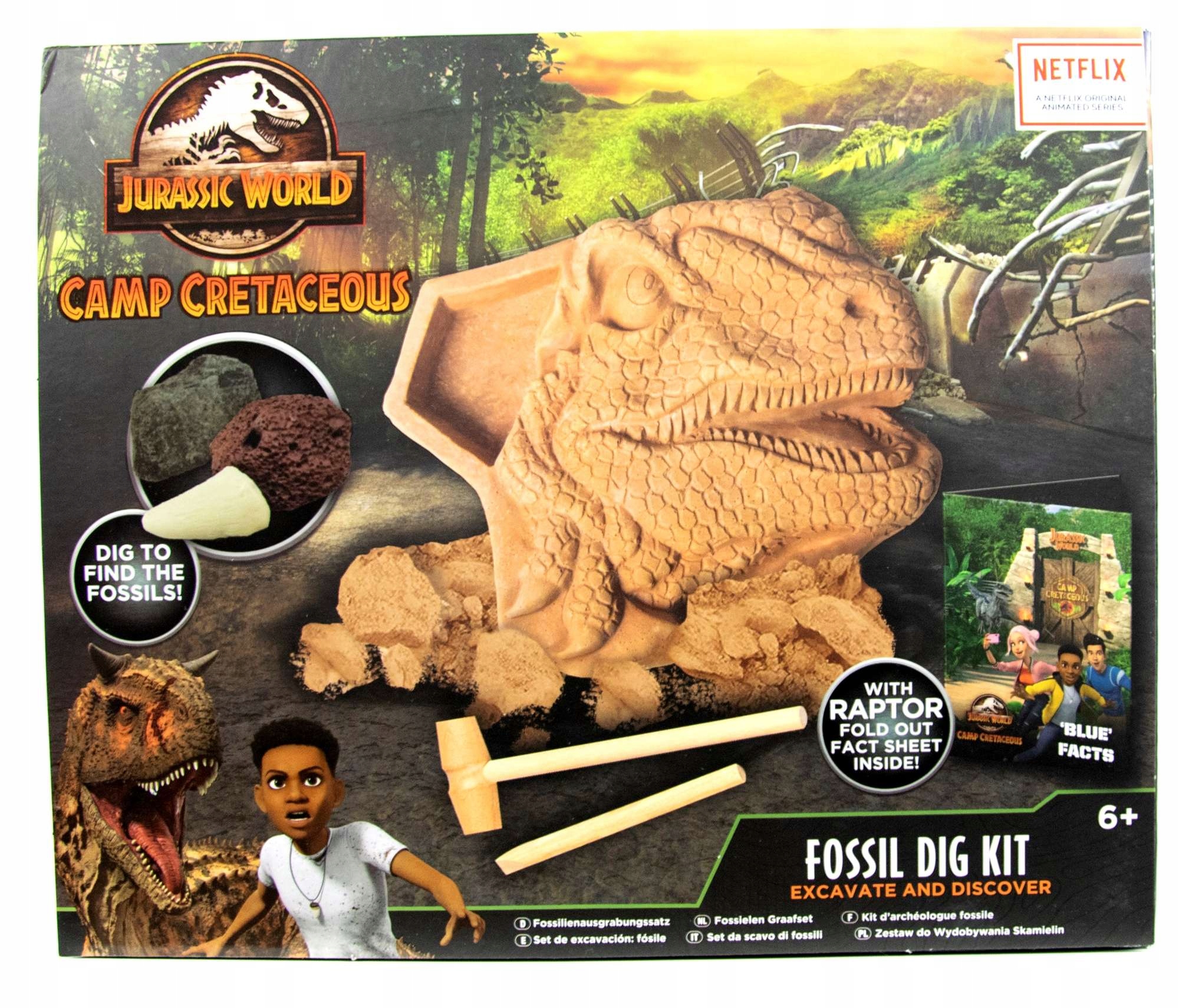 

Jurassic World Wydobywanie Skamieliny Dinozaura