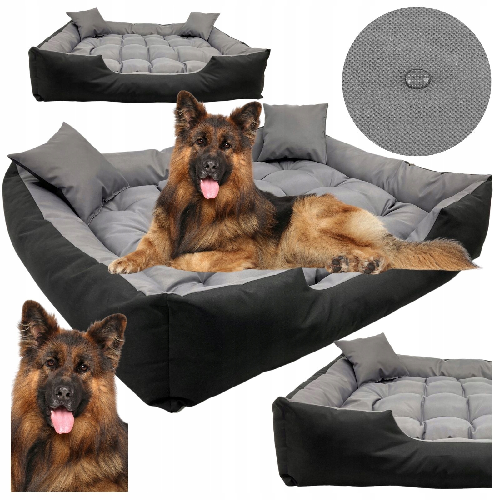 Legowisko Dla Dużego Psa Wodoodporne Bardzo Duże Owczarek Husky 145x115 XXL