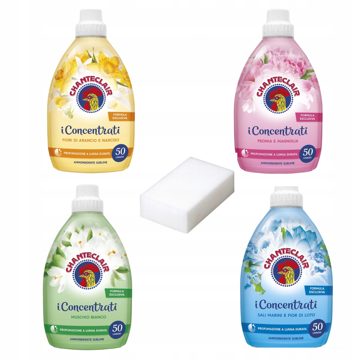 Levně ChanteClair sada italských aviváží 4 x 1000 ml kouzelná houbička