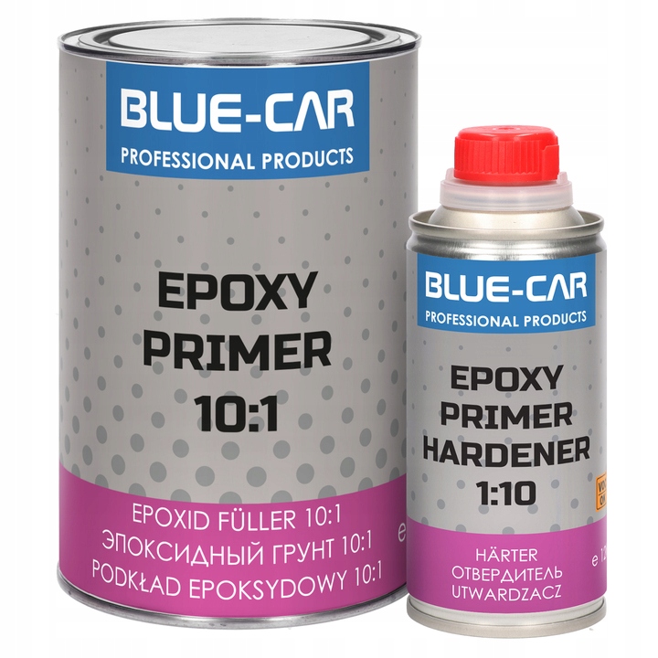 Podkład Epoksydowy Antykorozyjny Epoxy Primer 10:1 Szary Utwardzacz 1KG