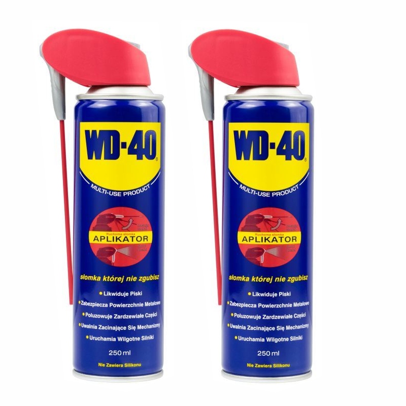 2x WD-40 Preparat Wielofunkcyjny Aplikator 250ml
