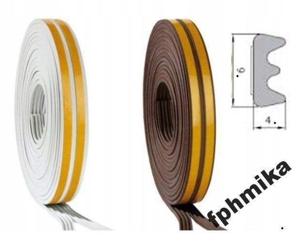 USZCZELKA USZCZELKI OKIEN DRZWI SAMOPRZYLEPNA E-1m Kod producenta ue