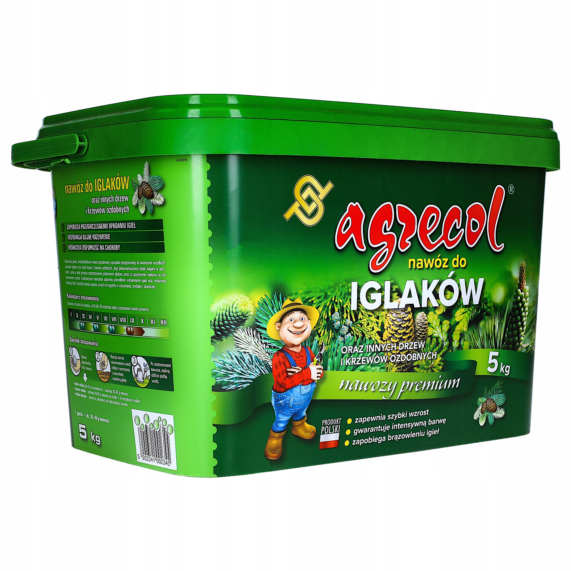 

Nawóz Do Iglaków Drzew Liściastych Agrecol 5 Kg
