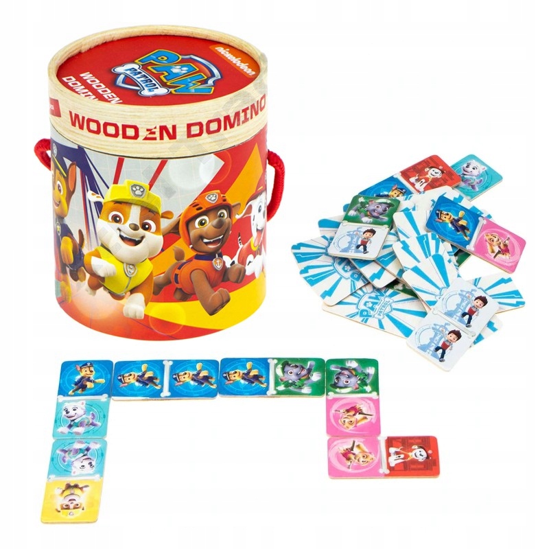 Domino drewniane Spin Master Psi Patrol Marka Spin Master