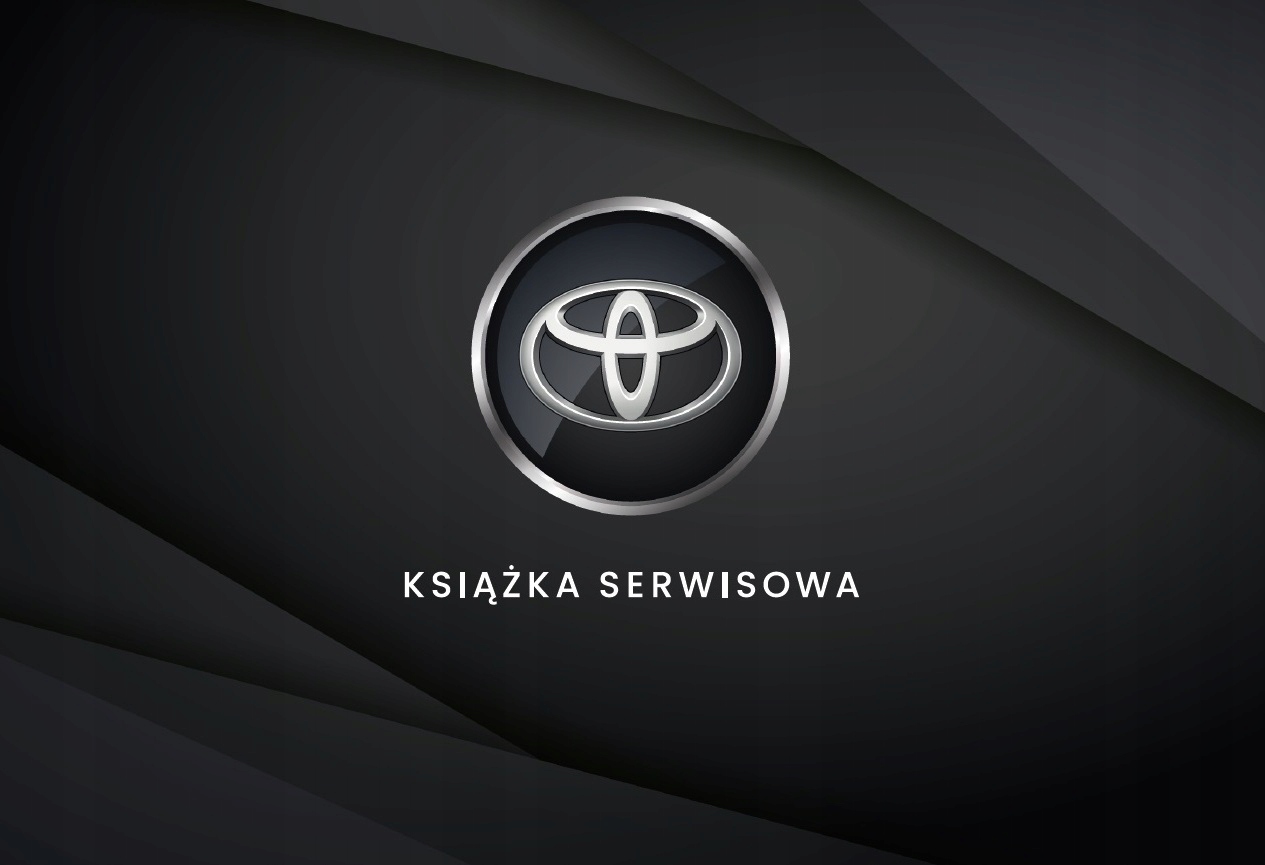

Toyota książka serwisowa przeglądów napraw Premium