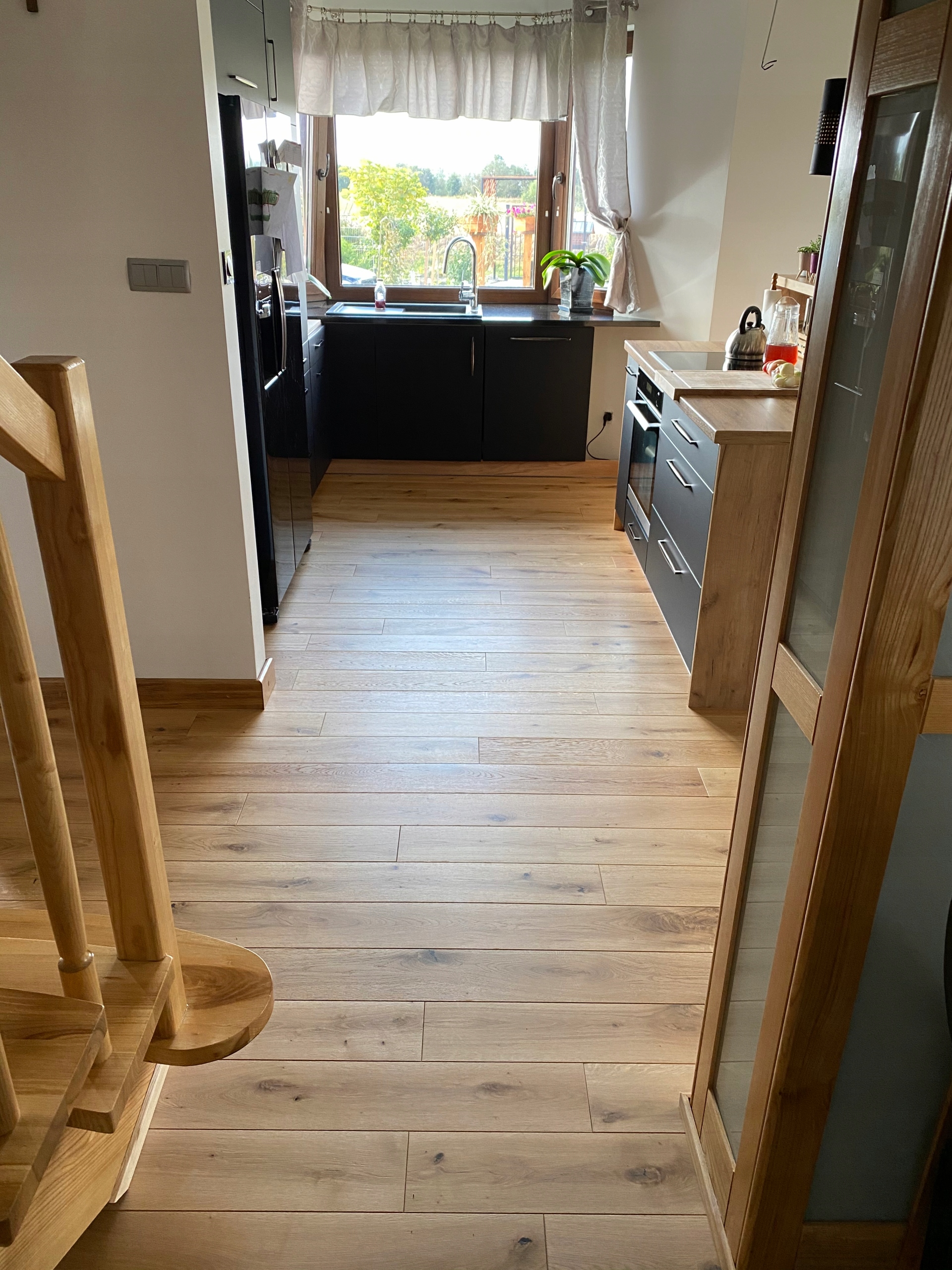 Deska podłogowa dąb lita Rustikal16X150X400 PRÓBKA Długość 400 mm