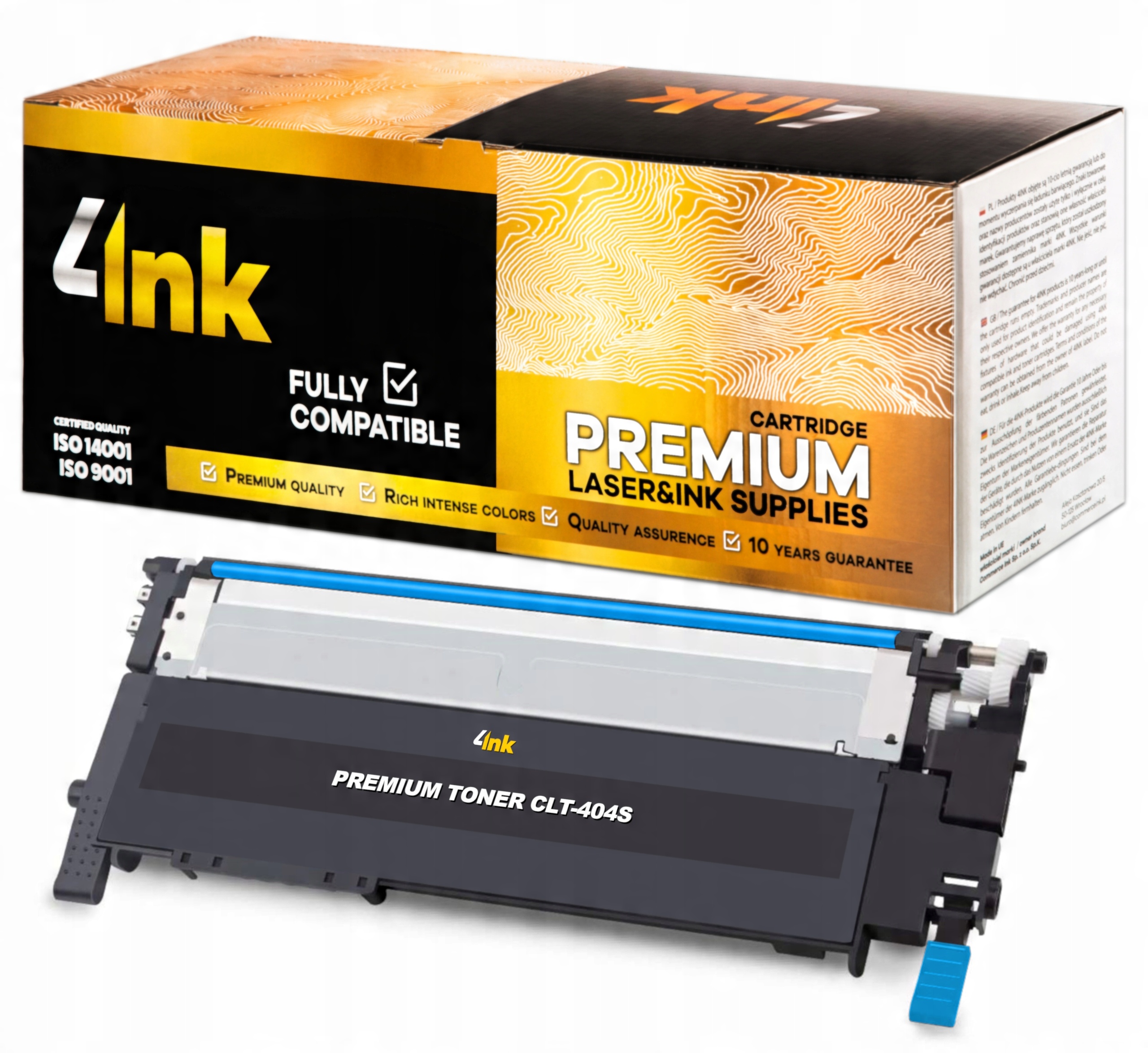 

Toner 4INK Do Samsung C430W C480W C480FW CLT-404S