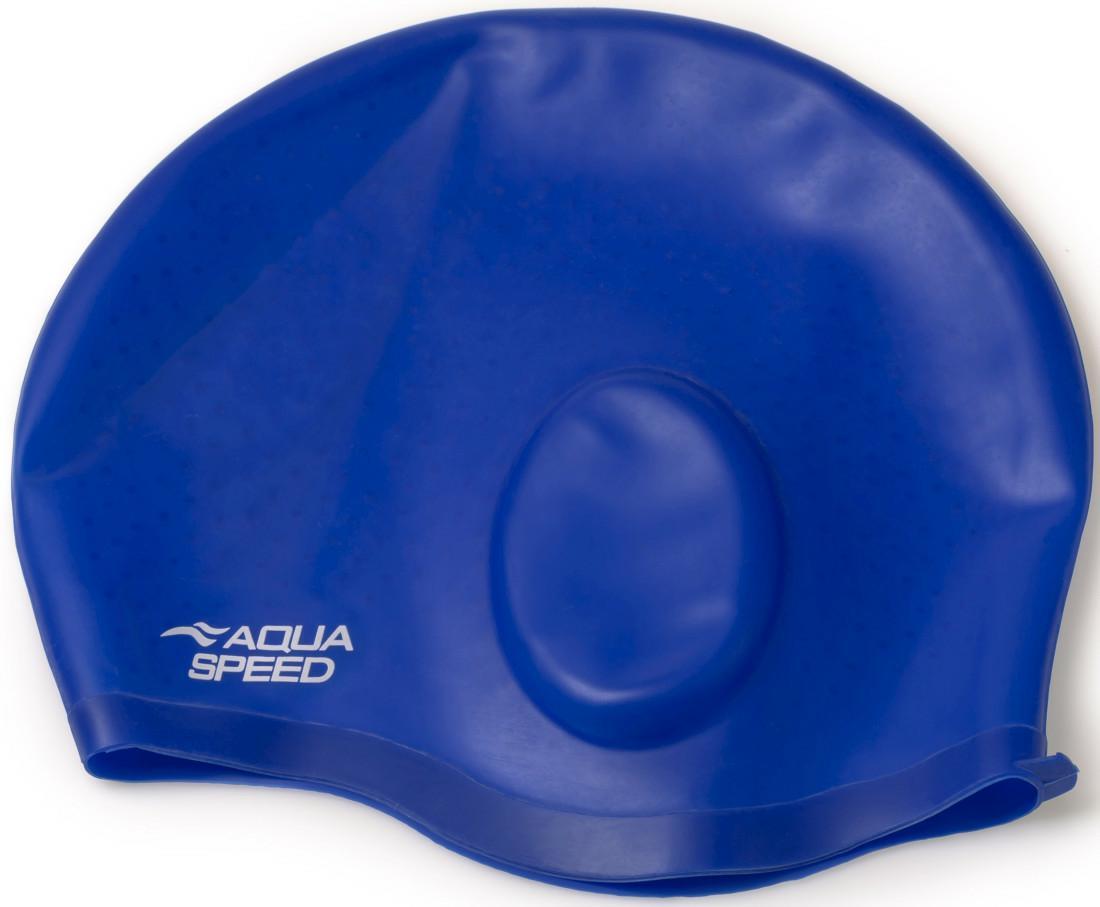Czepek silikonowy na ucho Aqua Speed Ear Cap Comfort niebieski