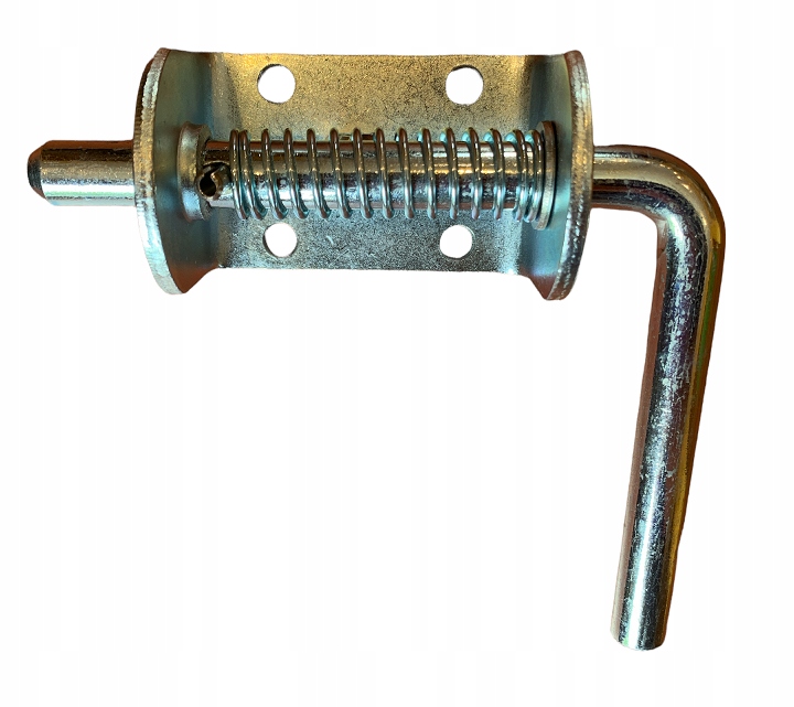 Zasuwa blokada RYGIEL do burt na sprężynie MOCNA