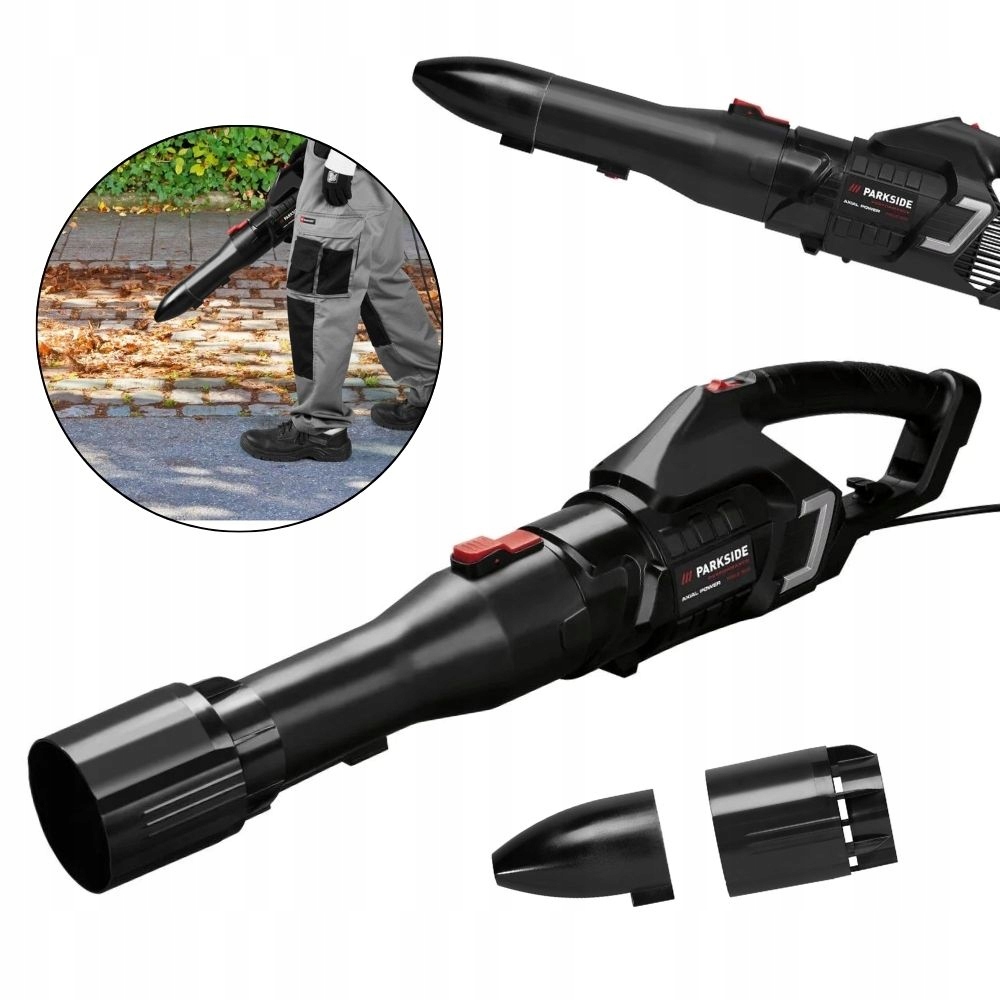 Elektrický Fúkač Lístia Parkside Ppelb A1 1650 W 2X Tryska