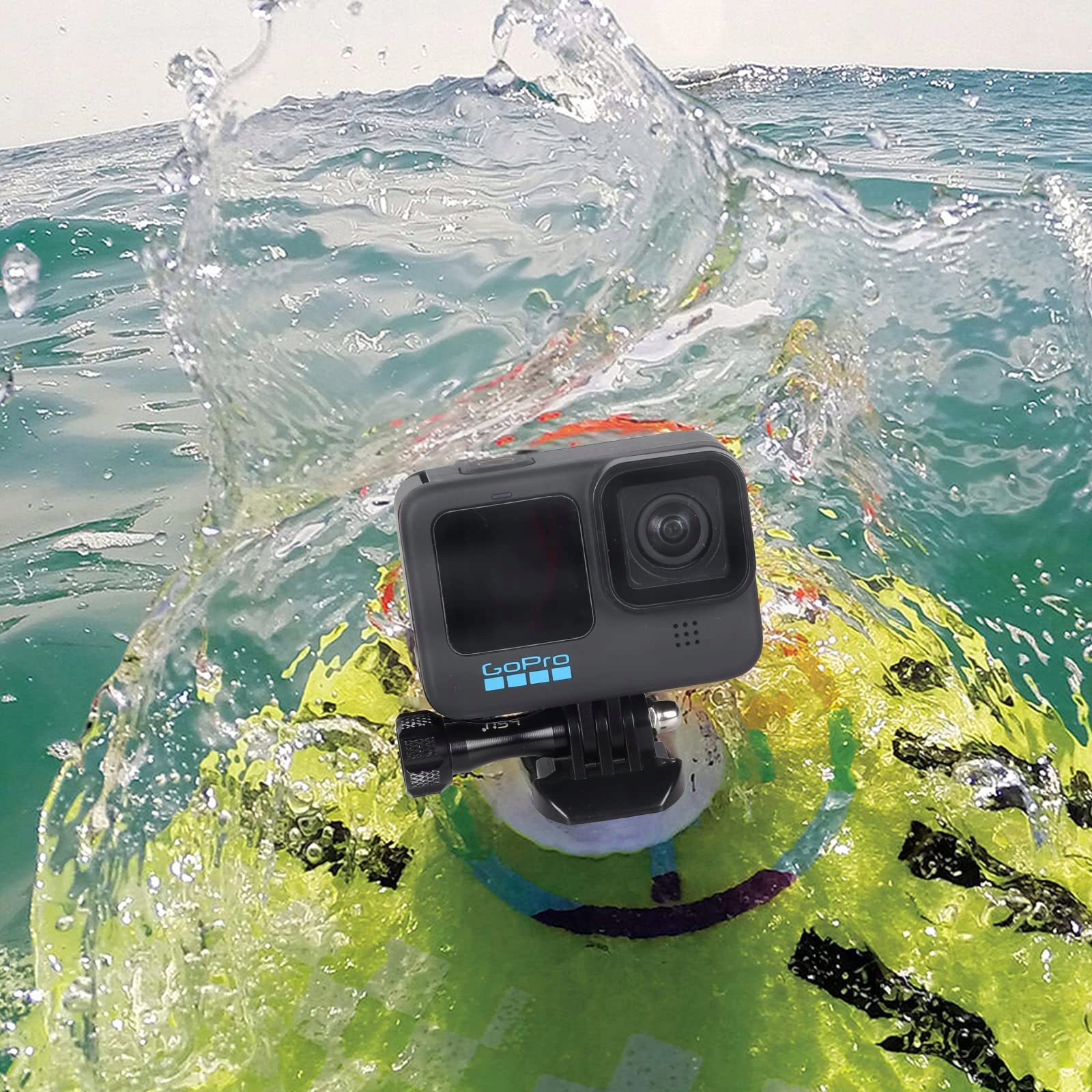 Uchwyt Kaskowy Do GoPro Hero 12 11 10 9 8 7 6 5 4 3 Kamera Sportowa HSU — miniatura 7