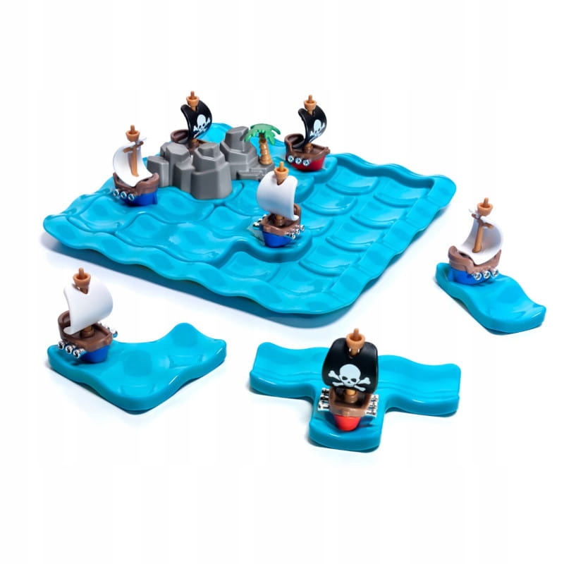 SMART GAMES Gra logiczna dla dzieci Piraci w Morzu Ognia 7+ Typ Podstawa