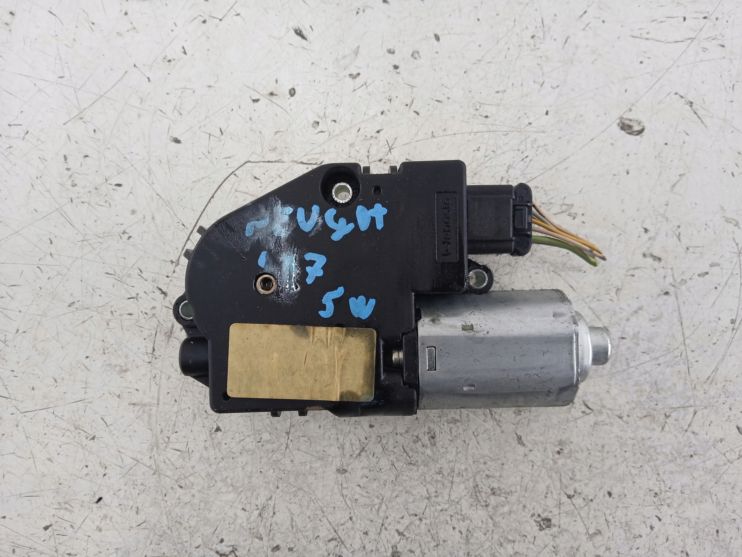 PEUGEOT 407 Motor Schiebedach