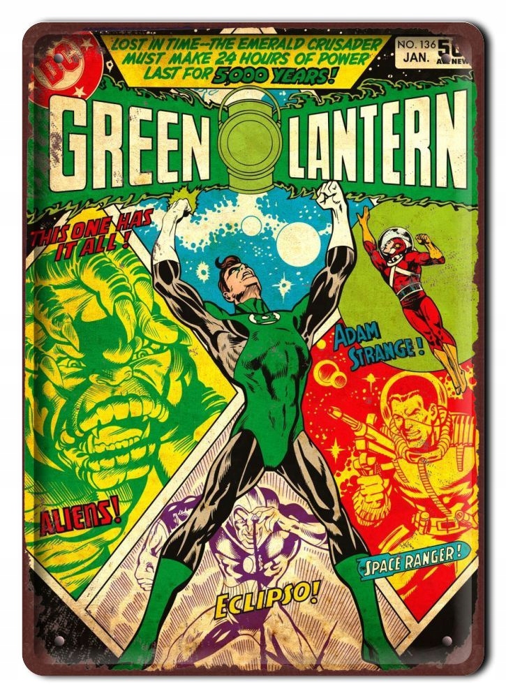 Komiks Plakat Metalowy Szyld Obrazek #16821