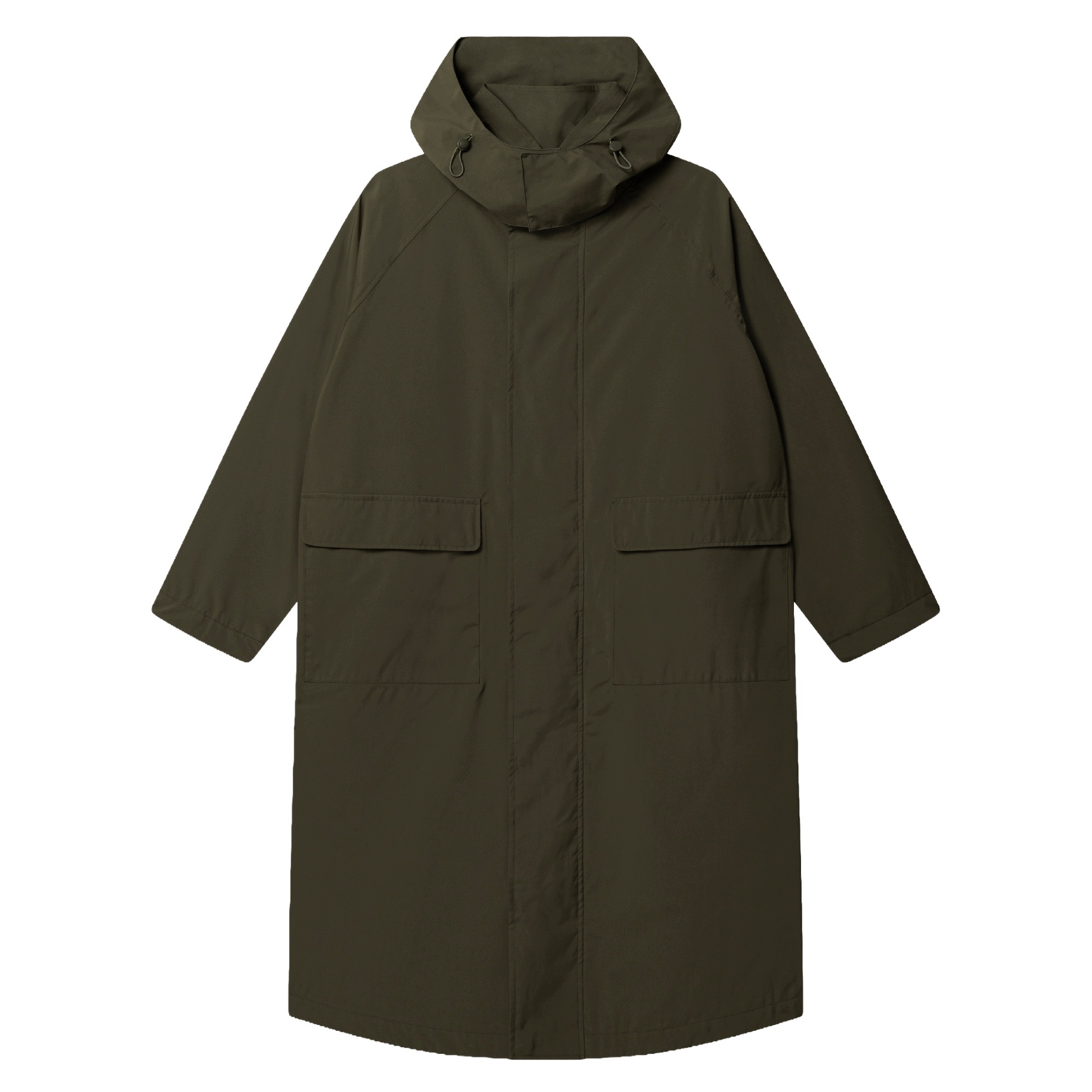 Dámská Nepromokavá Bunda Kubota Khaki Přechodová Parka S Kapucí L