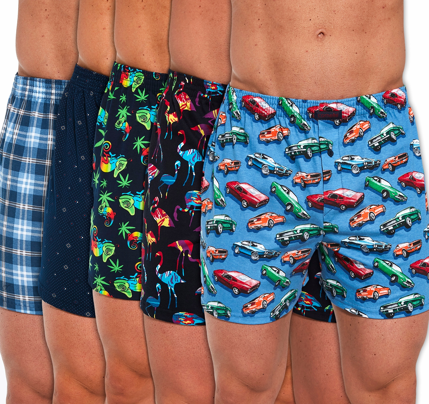 Cornette Boxerky Classic Comfort nové vz. 5 ks XL