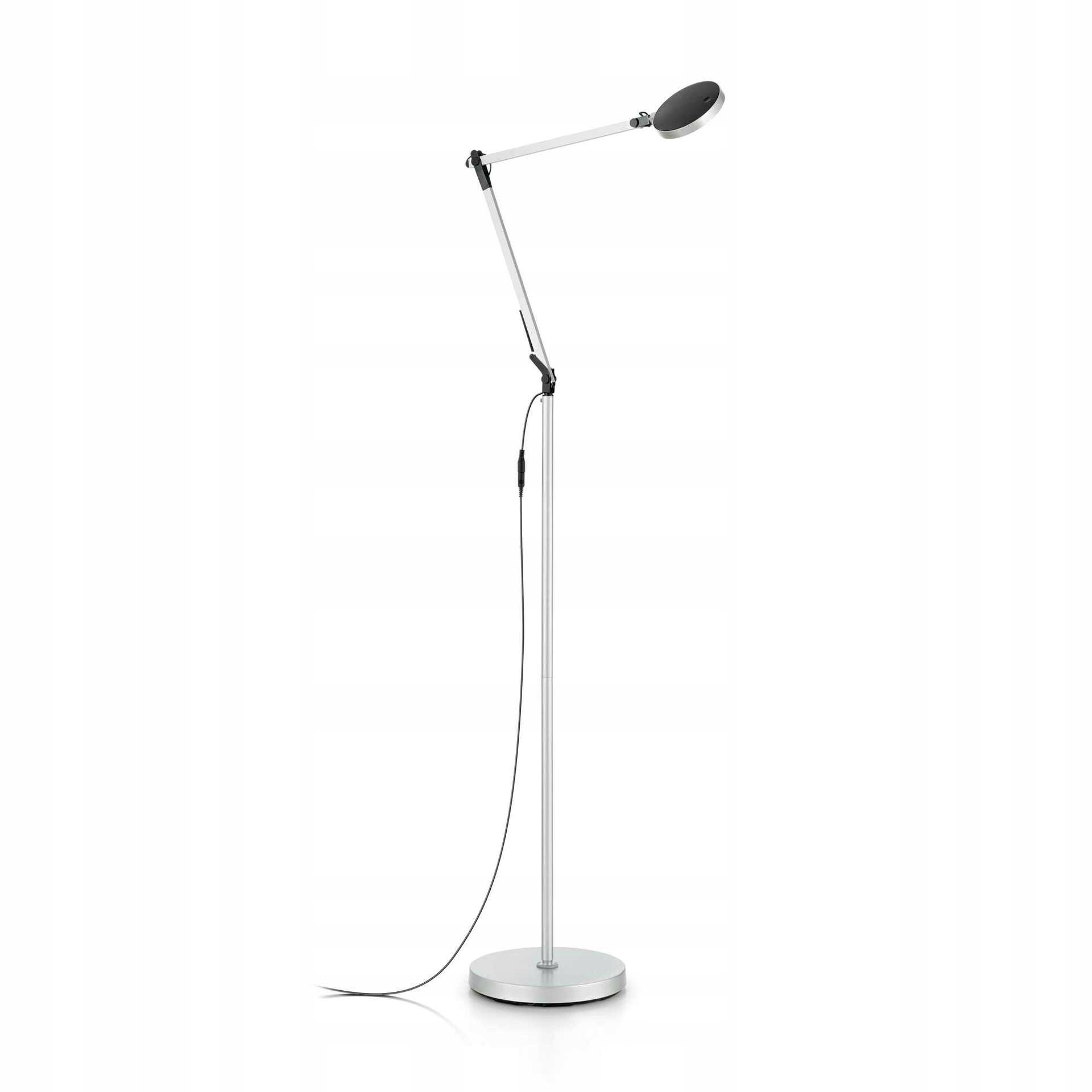 Podlahová lampa Ideal Lux s integrovaným Led zdrojom 12,5 W, šedá 204956