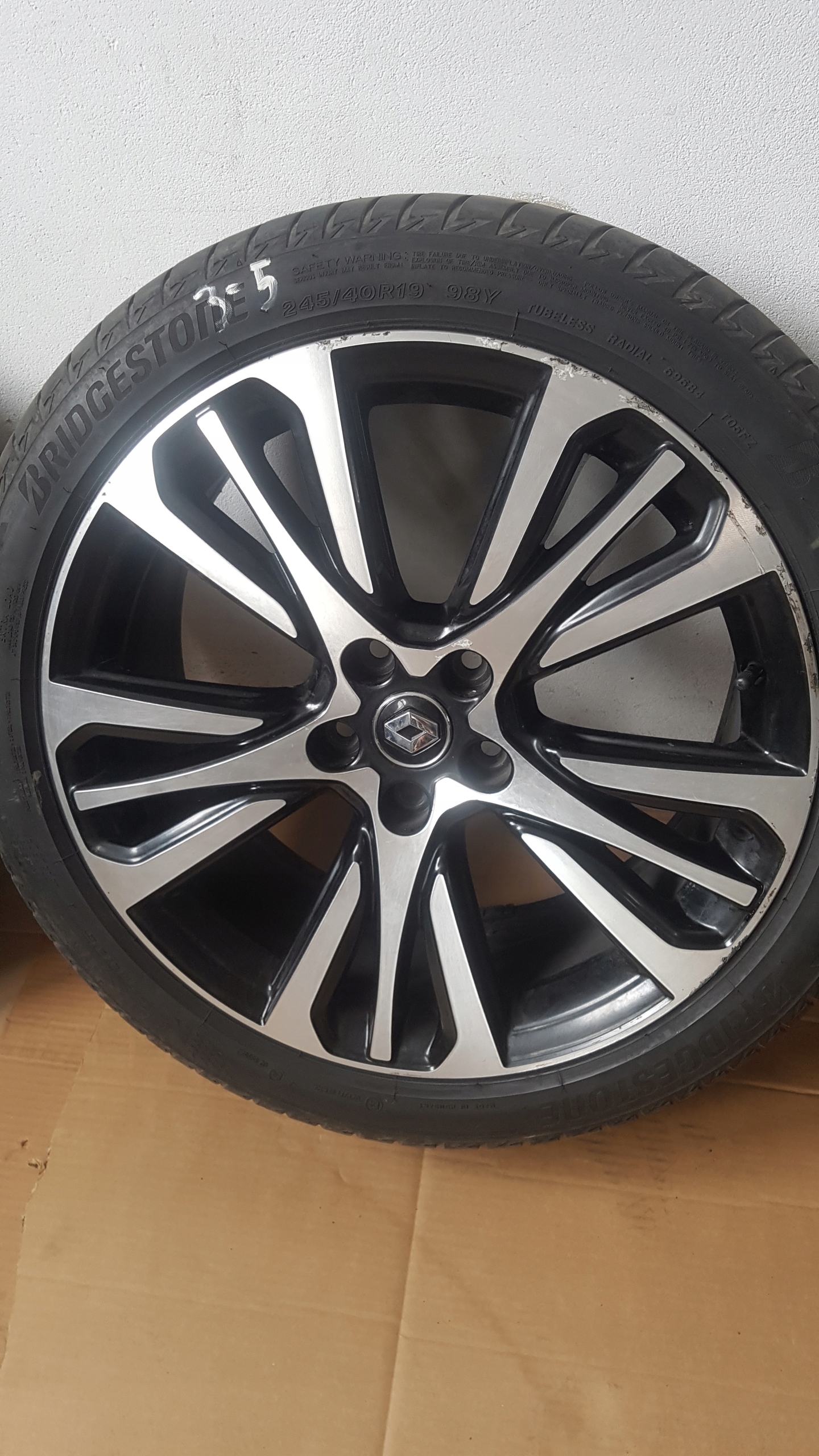 FELGI ALUMINIOWE TALISMAN INITIALE 19'' Rodzaj opon Letnie