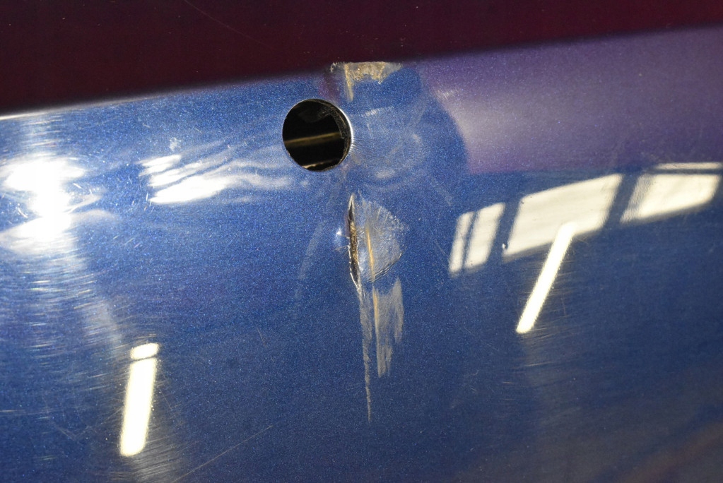 bumper rear part rear graphitic PDC TESLA MODEL 3 17-21