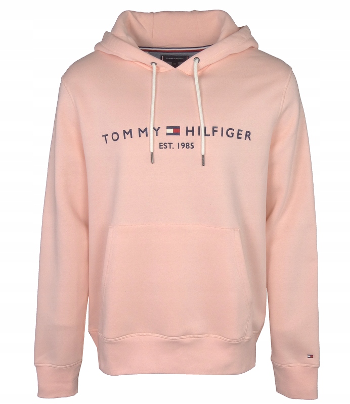pánská mikina s kapucí Tommy Hilfiger , růžová, XXL