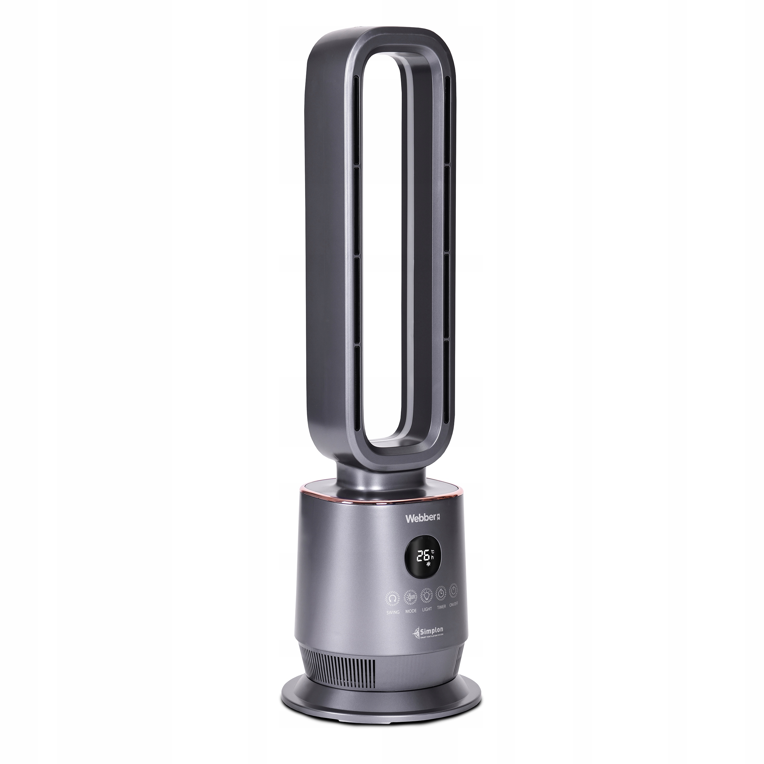 Termowentylator Webber TWB1830 2000 W z funkcją grzania bezśmigłowy