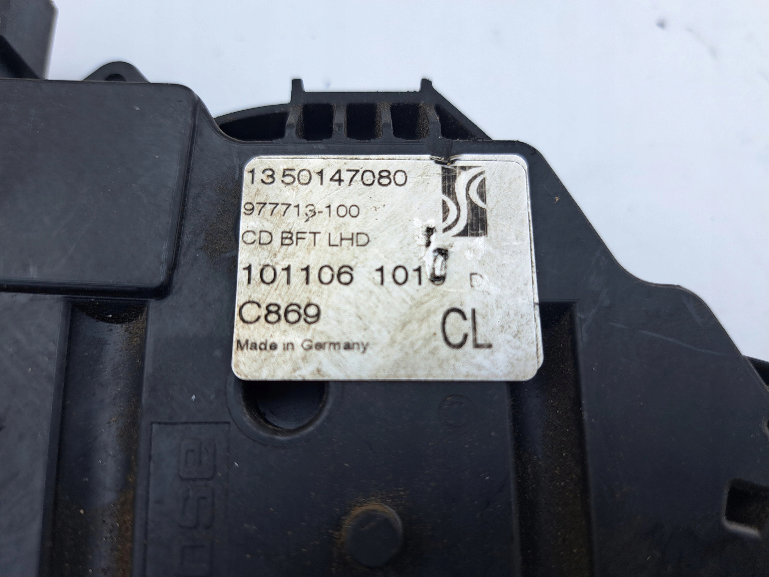 JUMPER DUCATO BOXER 1350147080 lock door right front