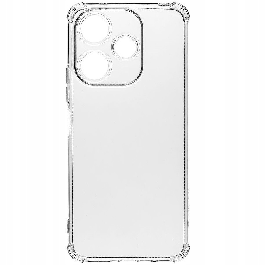Xiaomi Redmi Note 14S, Etui silikonowe, narożniki z poduszką powietrzną, Tactical TPU Plyo