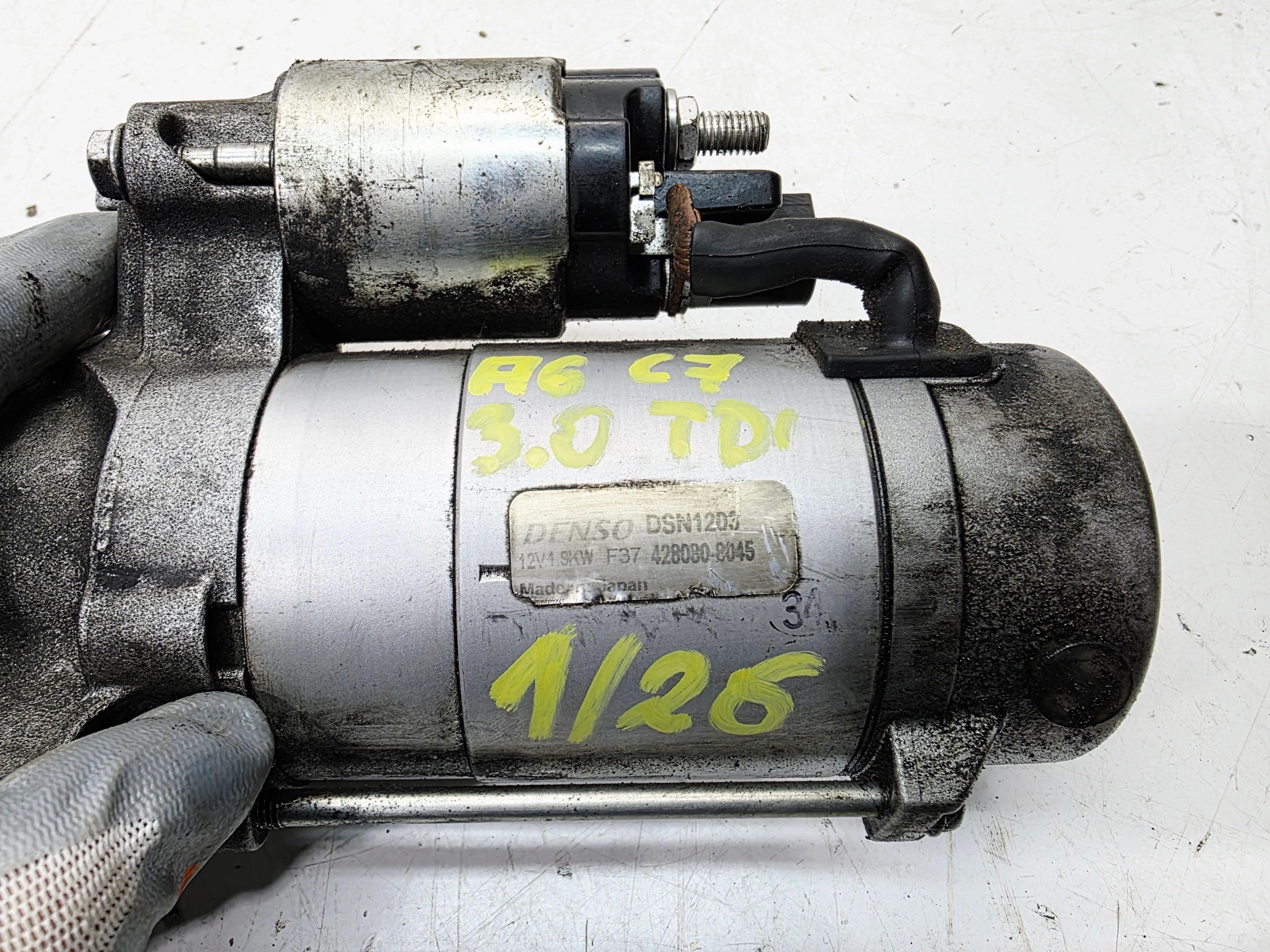 starter AUDI A6 C7 A7 A8 3.0 TDI DENSO DSN1203 428080-8045 1/26