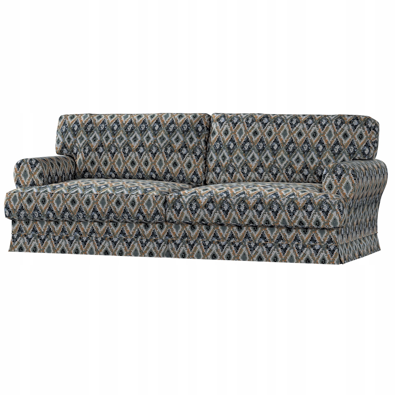 Potah na rozkládací pohovku Ekeskog Ikea zelený