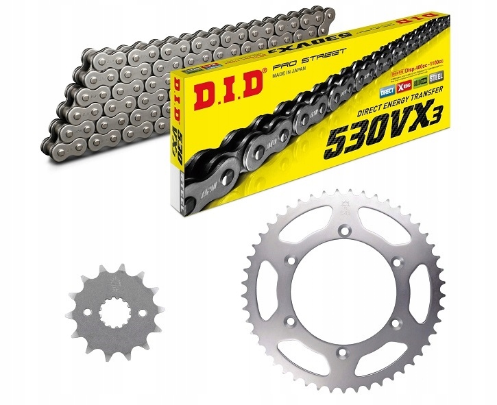 ZDJ0369.38972 - HONDA CBF 1000 f fa 06-10 комплект приводу.did JT