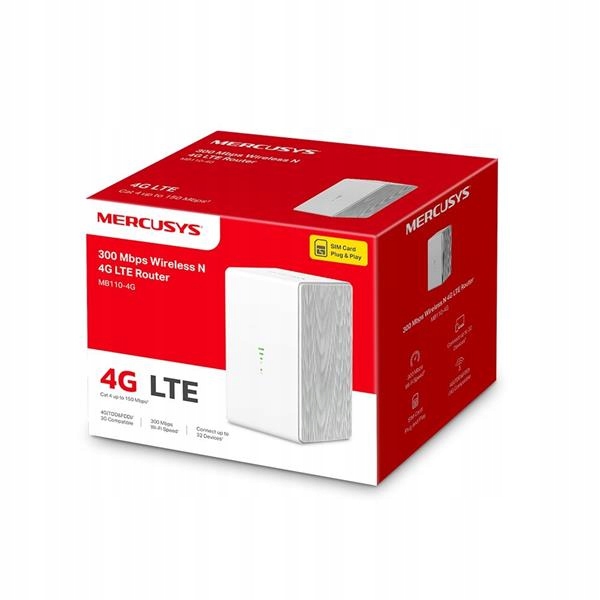 Router Mercusys MB110-4G 4G Lte