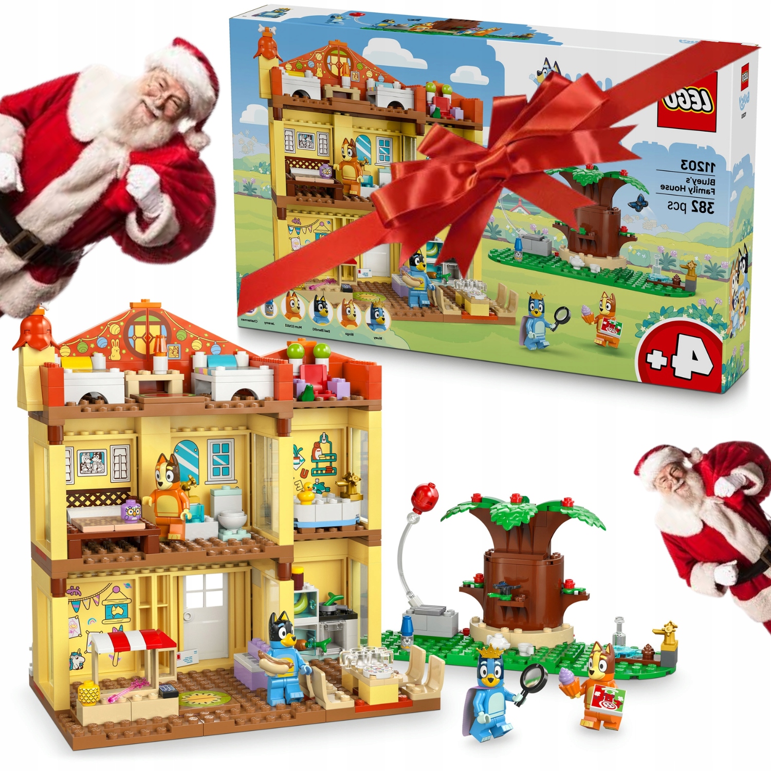 Klocki Lego Dom rodzinny Blue 11203 Bluey 382 elementy