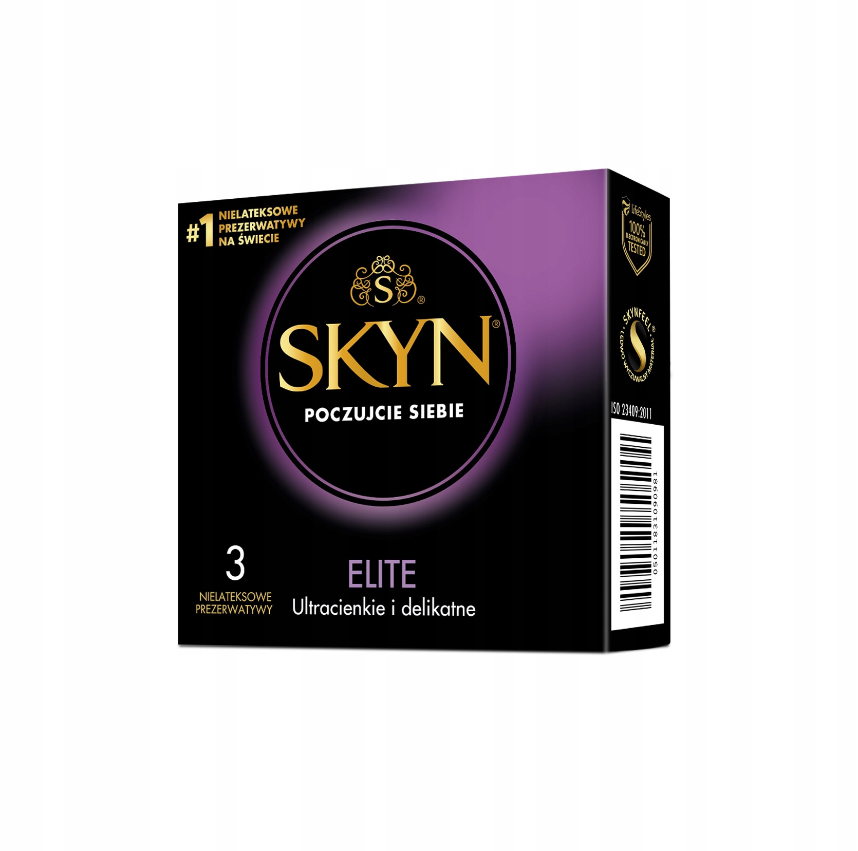 

Prezerwatywy Unimil Skyn Elite 3 szt. Kartonik