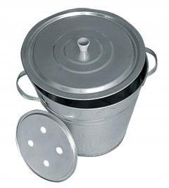 

Garnek Z Pokrywką Kociołek Do Gotowania Ocynk 25L