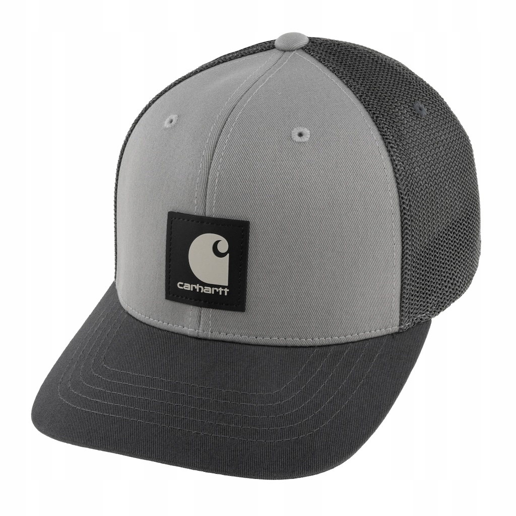 Baseballová Kšiltovka Carhartt Twill Mesh Back Logo Asphalt